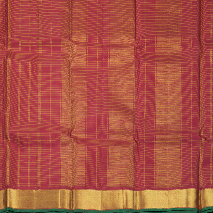 Hayagrivas Handloom Maroon Kanjivaram Silk Saree KBF676G4-1