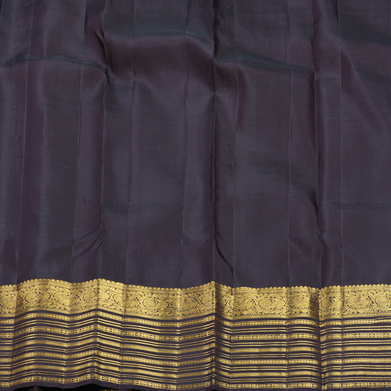 Hayagrivas Handloom Deep Snuff Kanjivaram Silk Saree KBF679G1-1
