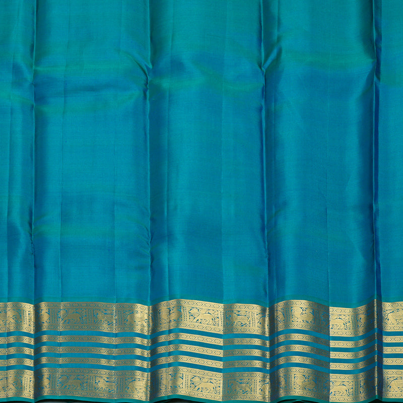 Hayagrivas Handloom Mayilkazhuthu Kanjivaram Silk Saree KBF682G14-3