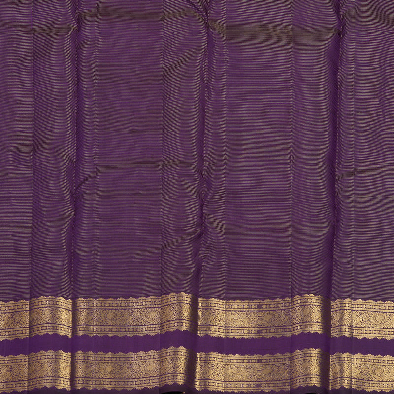 Hayagrivas Handloom Purple Kanjivaram Silk Saree KBF682G2-3