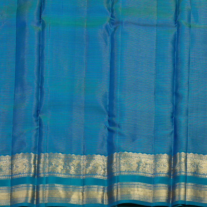 Hayagrivas Handloom Mayilkazhuthu Kanjivaram Silk Saree KBF682G2-4