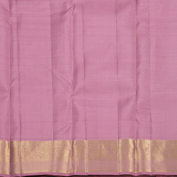 Hayagrivas Handloom Persian Pink Kanjivaram Silk Saree KBF682G6-1