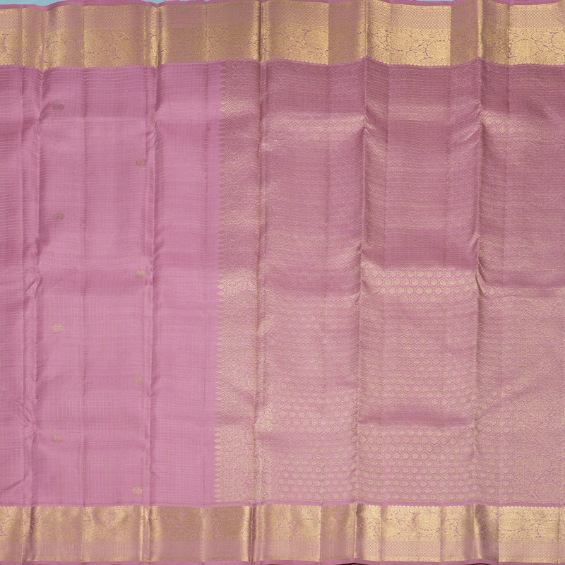 Hayagrivas Handloom Persian Pink Kanjivaram Silk Saree KBF682G6-1