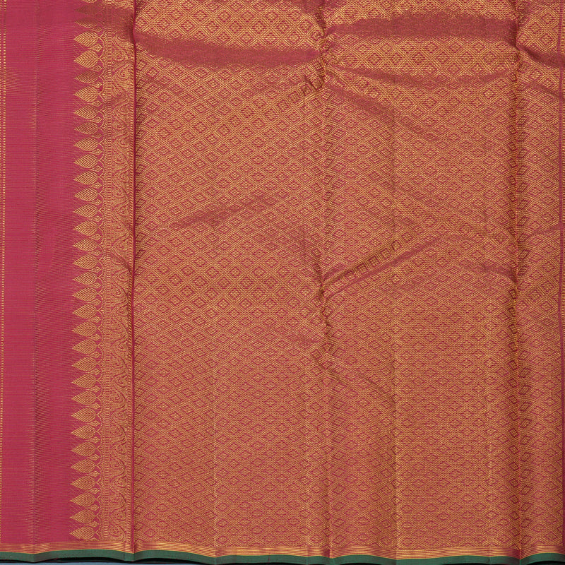 Hayagrivas Handloom Maroon Kanjivaram Silk Saree KBF683G8-1