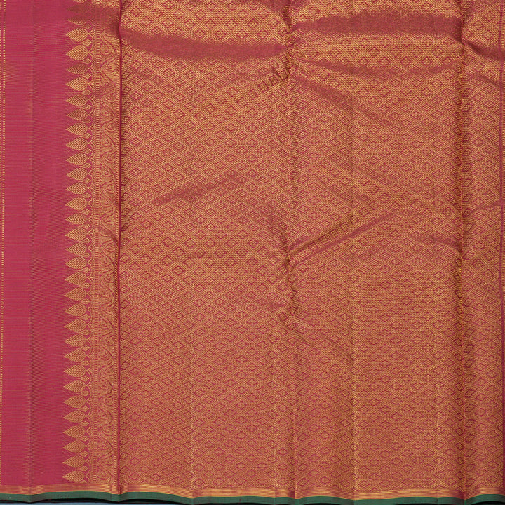 Hayagrivas Handloom Maroon Kanjivaram Silk Saree KBF683G8-1