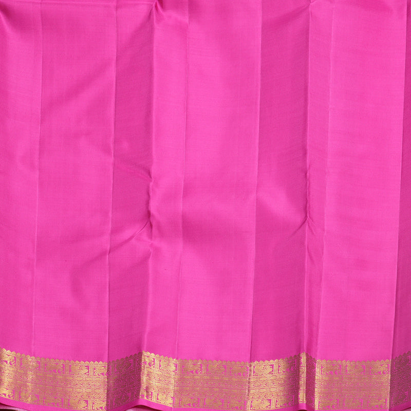 Hayagrivas Handloom Baby Pink Kanjivaram Silk Saree KBF687G1-8