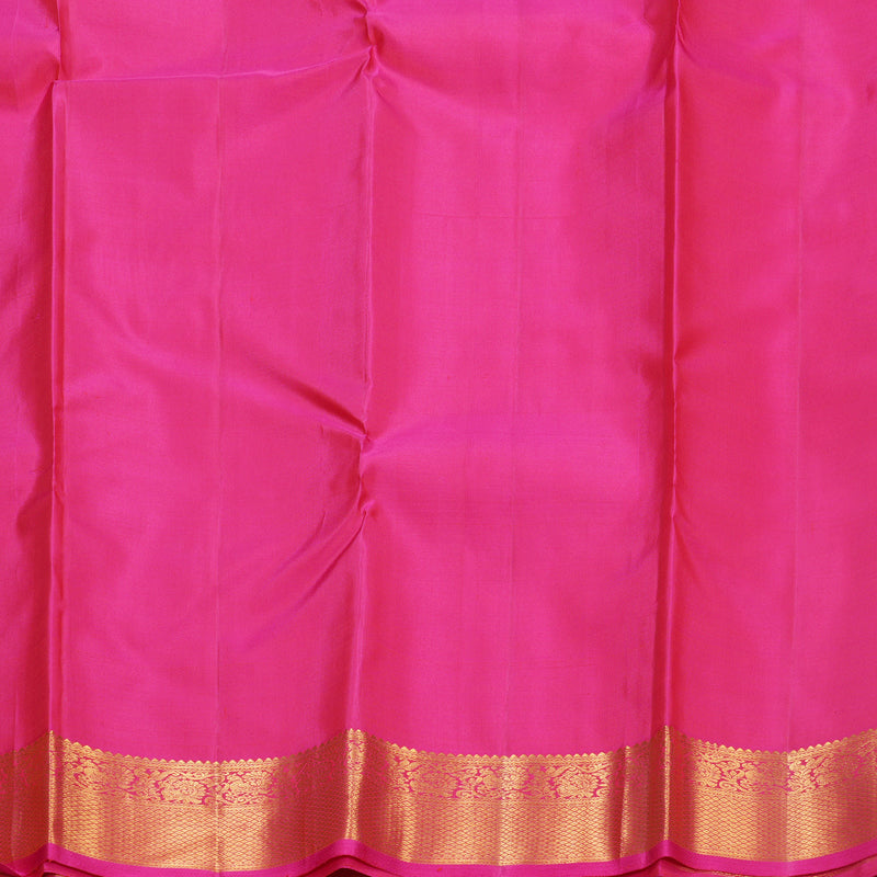 Hayagrivas Handloom Pink Kanjivaram Silk Saree KBF687G2-4