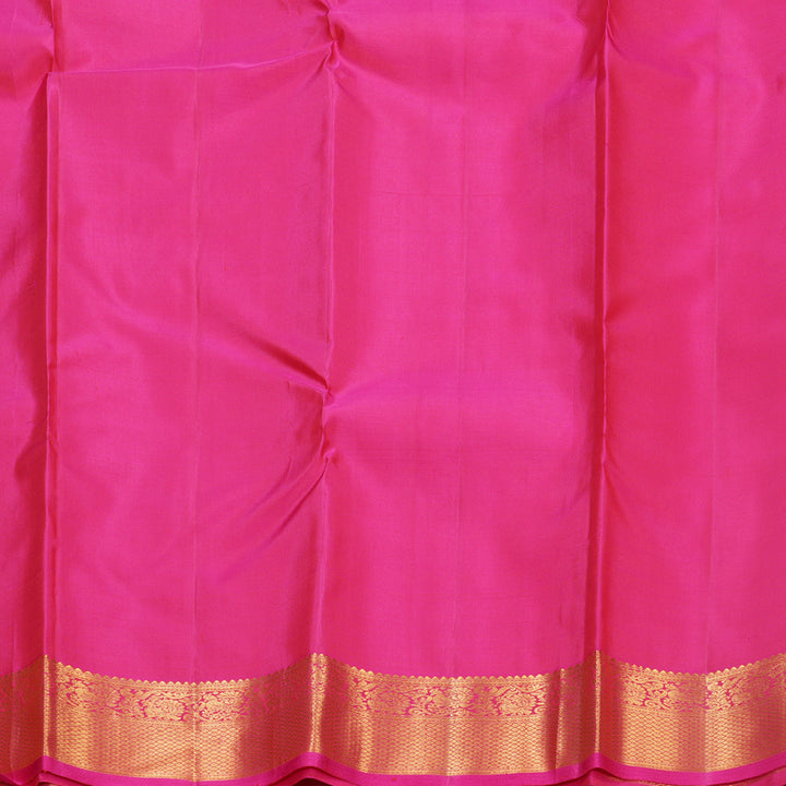Hayagrivas Handloom Pink Kanjivaram Silk Saree KBF687G2-4