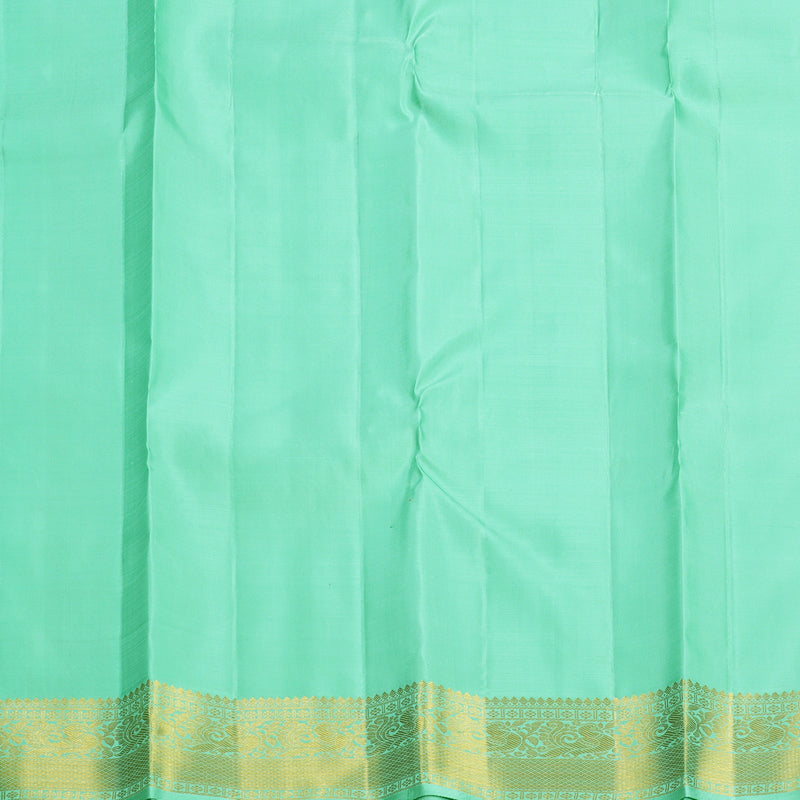 Hayagrivas Handloom Pastel Green Kanjivaram Silk Saree KBF687G2-7