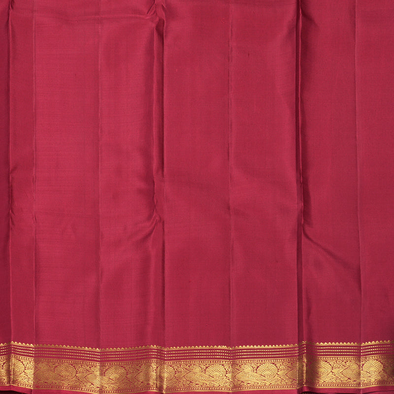 Hayagrivas Handloom Maroon Kanjivaram Silk Saree KBF687G2-9