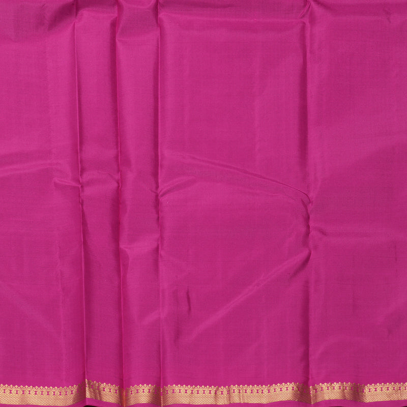 Hayagrivas Handloom Royal Blue Kanjivaram Silk Saree with Purple Border KBF688G1-17