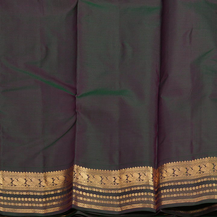 Hayagrivas Handloom Magenta-Pink Kanjivaram Silk Saree with Manthalir Border KBF688G2-29