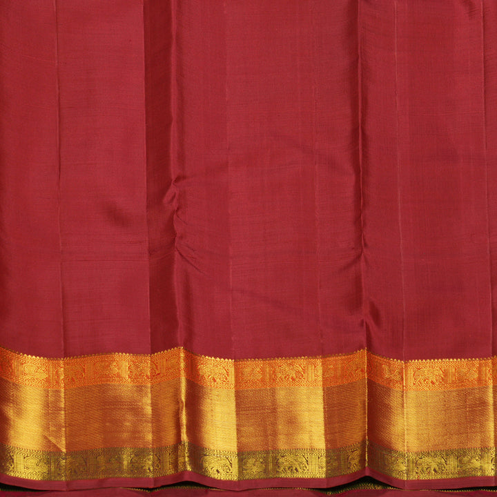 Hayagrivas Handloom Red Kanjivaram Silk Saree KBF700G2-1
