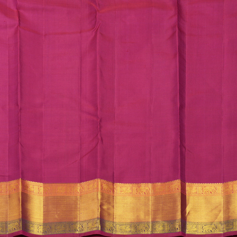 Hayagrivas Handloom Magenta Kanjivaram Silk Saree KBF700G2-2