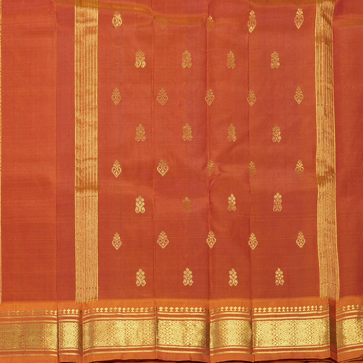 Hayagrivas Maroon Pure One-sided border Kanjivaram Silk Saree KBF703G1-29