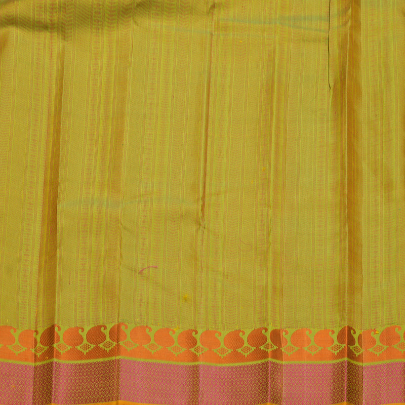 Hayagrivas Handloom Pista Green Kanjivaram Silk Saree KBF706G4-3