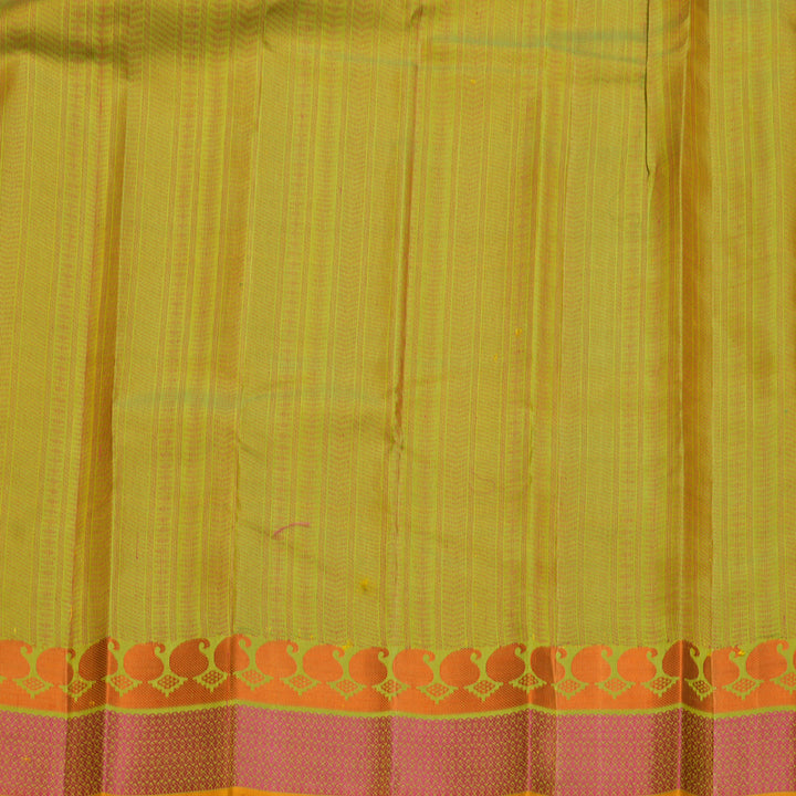 Hayagrivas Handloom Pista Green Kanjivaram Silk Saree KBF706G4-3