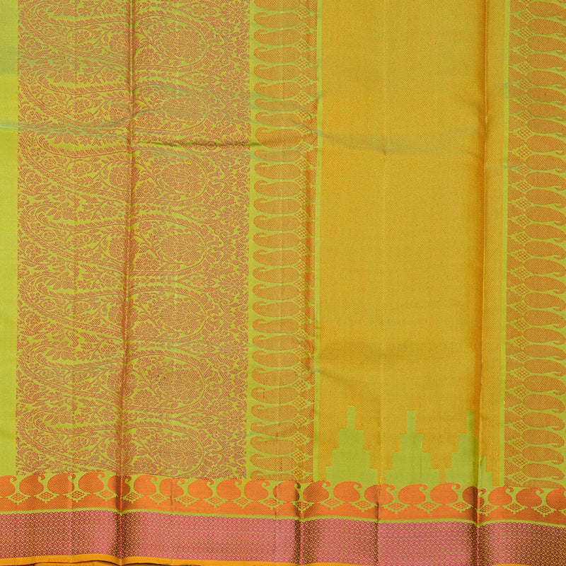 Hayagrivas Handloom Pista Green Kanjivaram Silk Saree KBF706G4-3