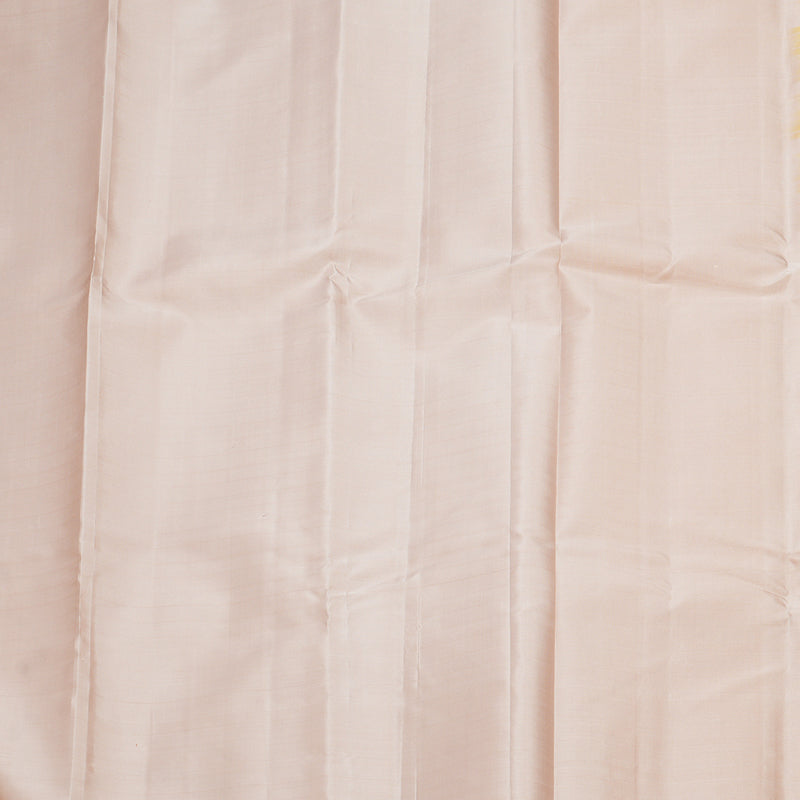 Hayagrivas Handloom Yellow Kanjivaram Silk Saree KBF713G1-1