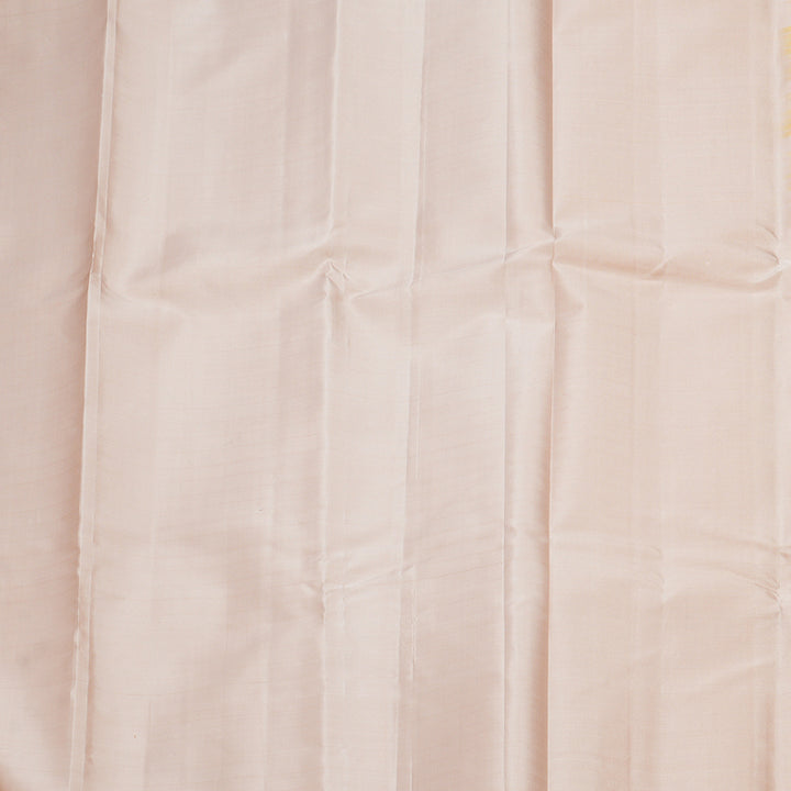Hayagrivas Handloom Yellow Kanjivaram Silk Saree KBF713G1-1