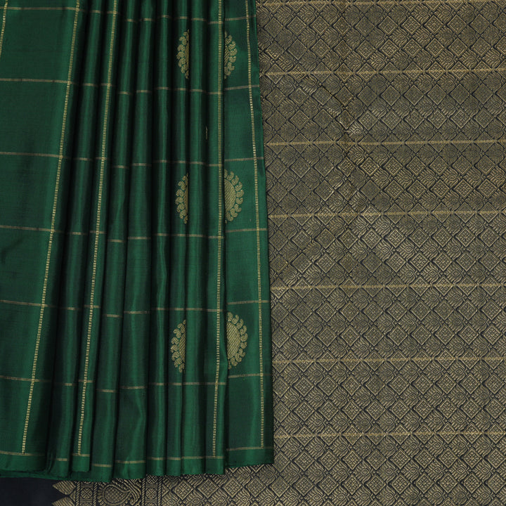 Hayagrivas Handloom Mubhagam Kanjivaram Silk Saree KBF732G1-1