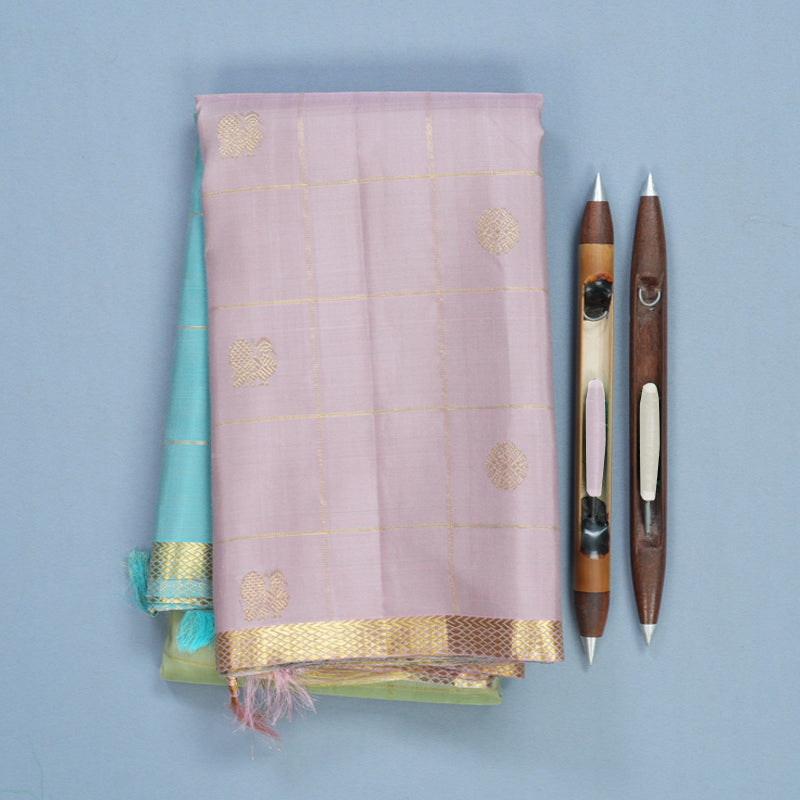 Hayagrivas Handloom Mubhagam Kanjivaram Silk Saree KBF732G2-1
