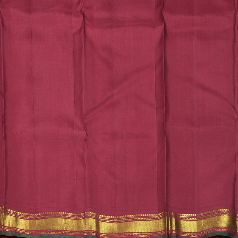 Hayagrivas Handloom Orange &amp; Red (Zasa Zasa Kattam) Kanjivaram Silk Saree KBF739G1-1
