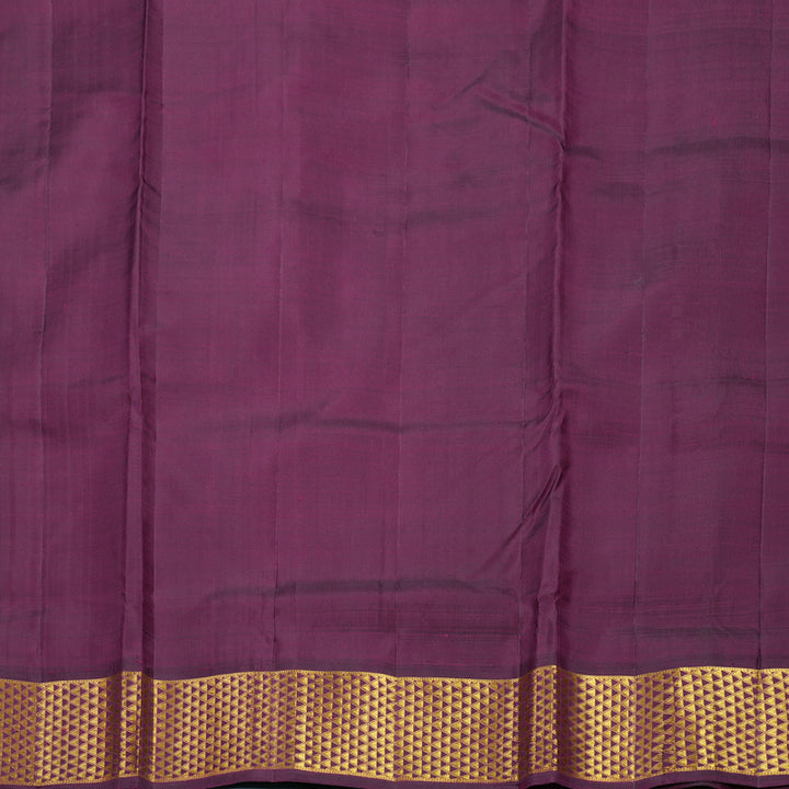Hayagrivas Handloom Mambazham Orange Ten Yards Silk Saree KBF739G6-1