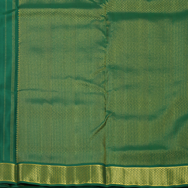 Hayagrivas Handloom Red Ten Yards Silk Saree KBF739G8-2