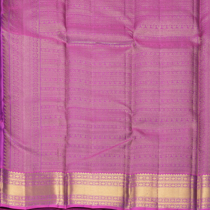 Hayagrivas Handloom Mayilkazhuthu Kanjivaram Silk Saree with Purple Border KBF744H6-4