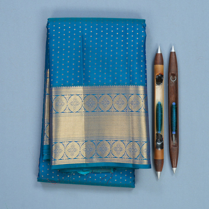 Hayagrivas Handloom Mayilkazhuthu Kanjivaram Silk Saree KBF749H1-14