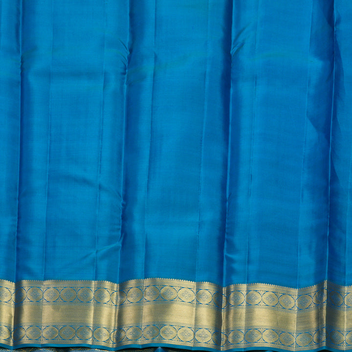 Hayagrivas Handloom Mayilkazhuthu Kanjivaram Silk Saree KBF749H1-14