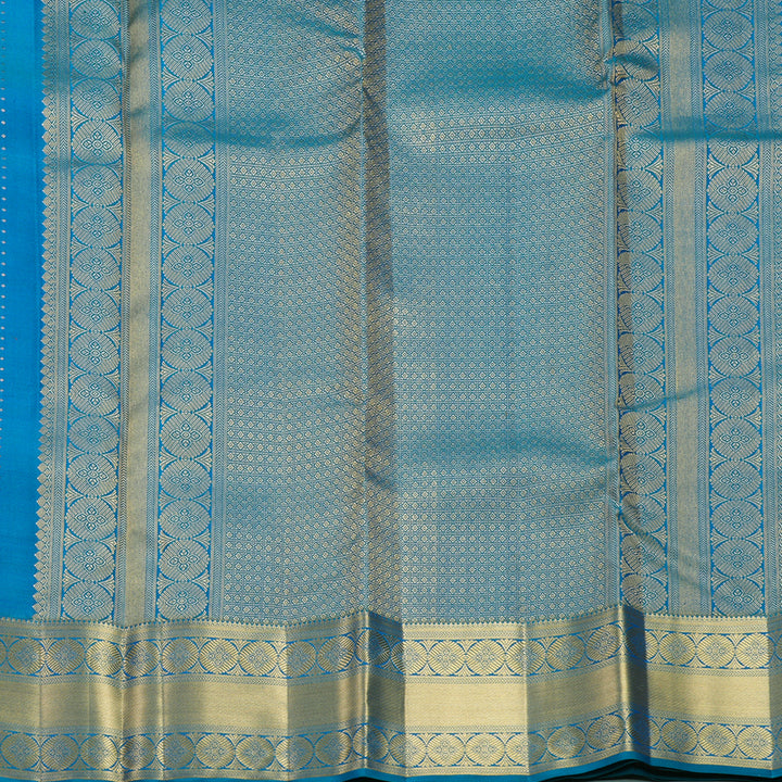 Hayagrivas Handloom Mayilkazhuthu Kanjivaram Silk Saree KBF749H1-14