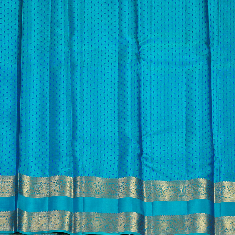 Hayagrivas Handloom Mayilkazhuthu Kanjivaram Silk Saree KBF749H4-1