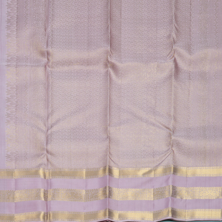 Hayagrivas Handloom Lilac Kanjivaram Silk Saree KBF750H8-1