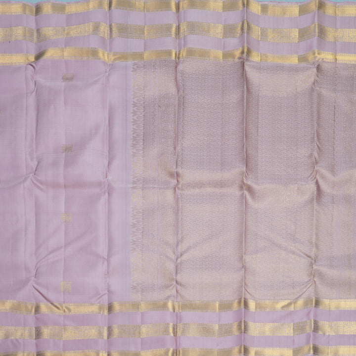 Hayagrivas Handloom Lilac Kanjivaram Silk Saree KBF750H8-1