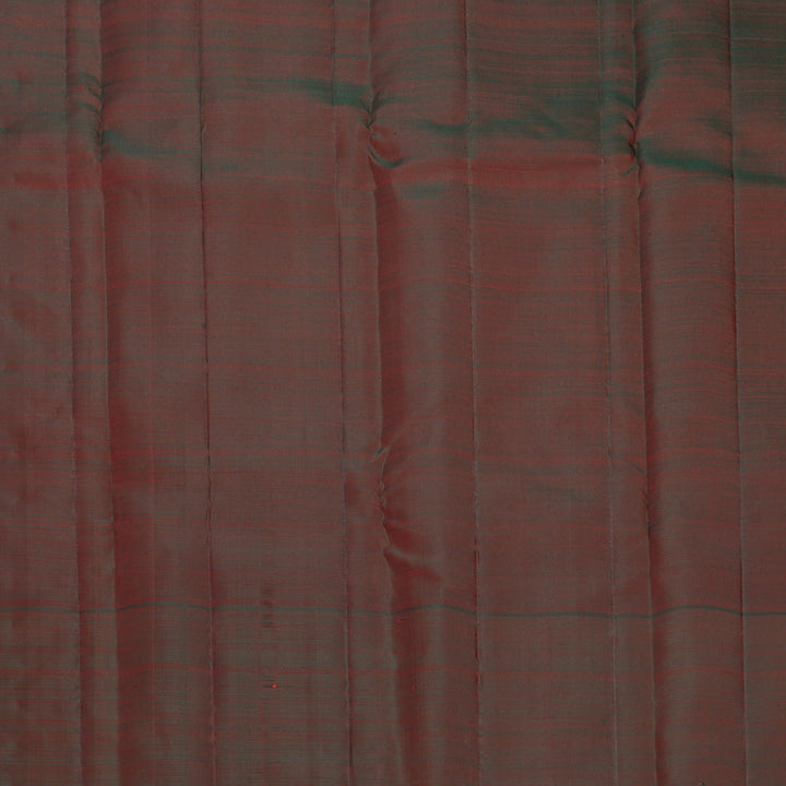 Hayagrivas Handloom Red Kanjivaram Silk Saree with Manthalir Border KBF752H10-1