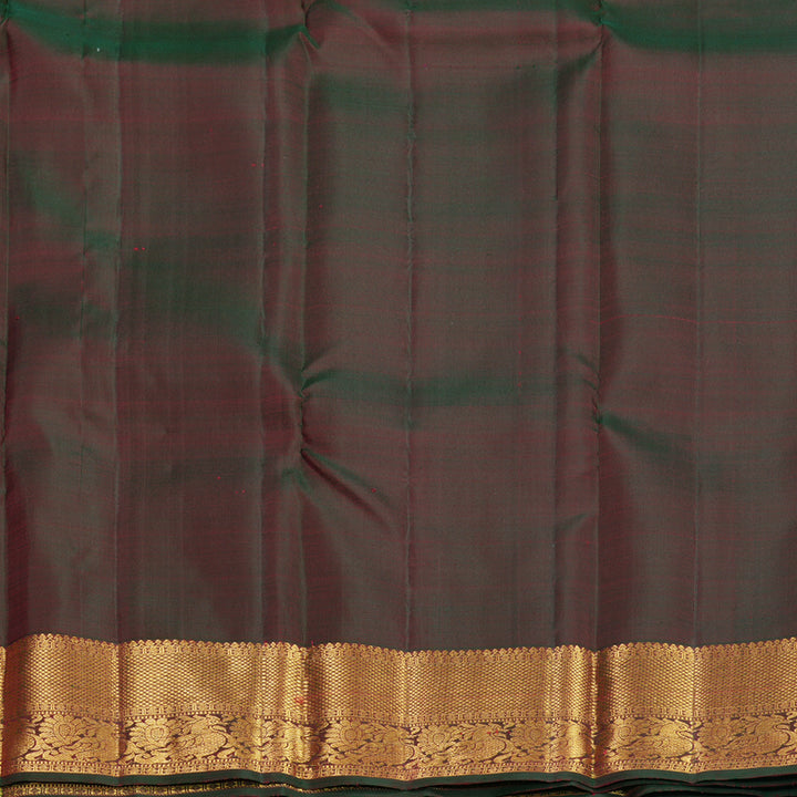 Hayagrivas Handloom Pink Kanjivaram Silk Saree with Manthalir Border KBF752H5-3