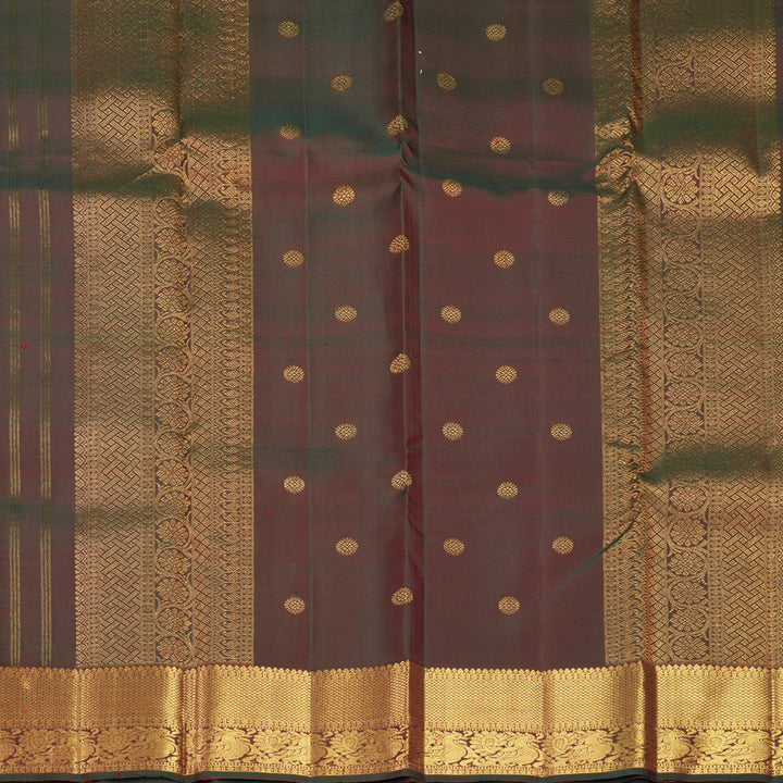 Hayagrivas Handloom Pink Kanjivaram Silk Saree with Manthalir Border KBF752H5-3