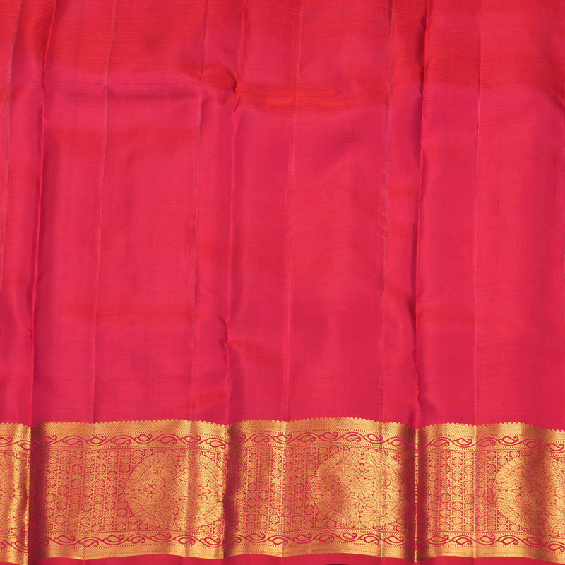 Hayagrivas Handloom Reddish-Pink Kanjivaram Silk Saree KBF752H7-3