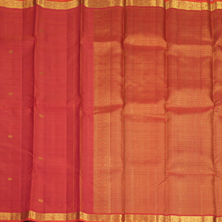 Hayagrivas Handloom Reddish-Pink Kanjivaram Silk Saree KBF752H9-2