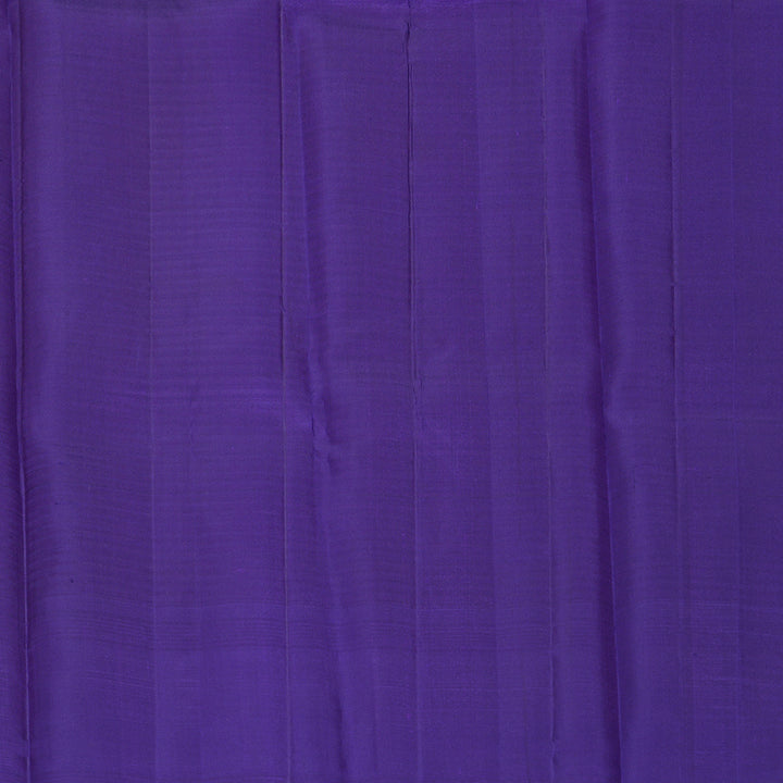 Hayagrivas Handloom Multicolour Checks Kanjivaram Silk Saree with Purplish-Blue Border KBF754H5-1