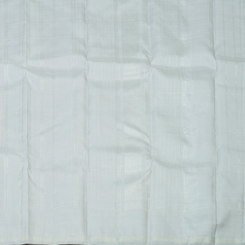 Hayagrivas Handloom Pink & Peach Multichecks Kanjivaram Silk Saree KBF75D7-1