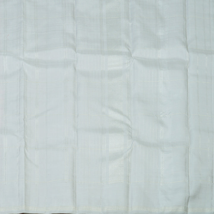 Hayagrivas Handloom Pink & Peach Multichecks Kanjivaram Silk Saree KBF75D7-1