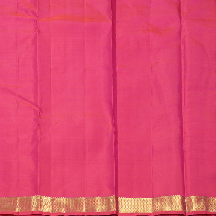 Hayagrivas Handloom Rani Pink Kanjivaram Silk Saree KBF760H4-1