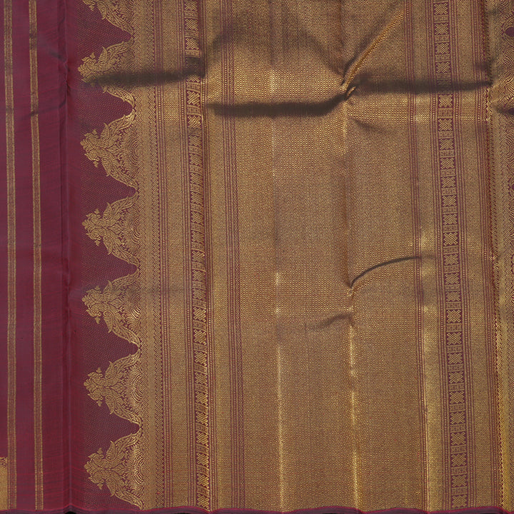 Hayagrivas Handloom Araku Maroon Kanjivaram Silk Saree KBF760H5-1