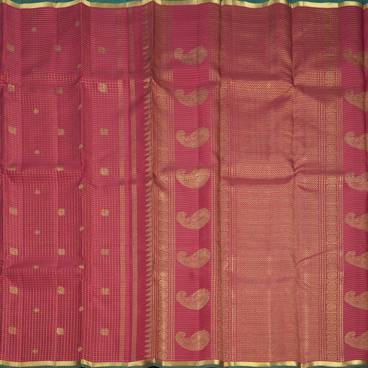 Hayagrivas Handloom Maroon Kanjivaram Silk Saree KBF760H7-1