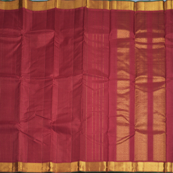 Hayagrivas Handloom Maroon Kanjivaram Silk Saree KBF764H2-2