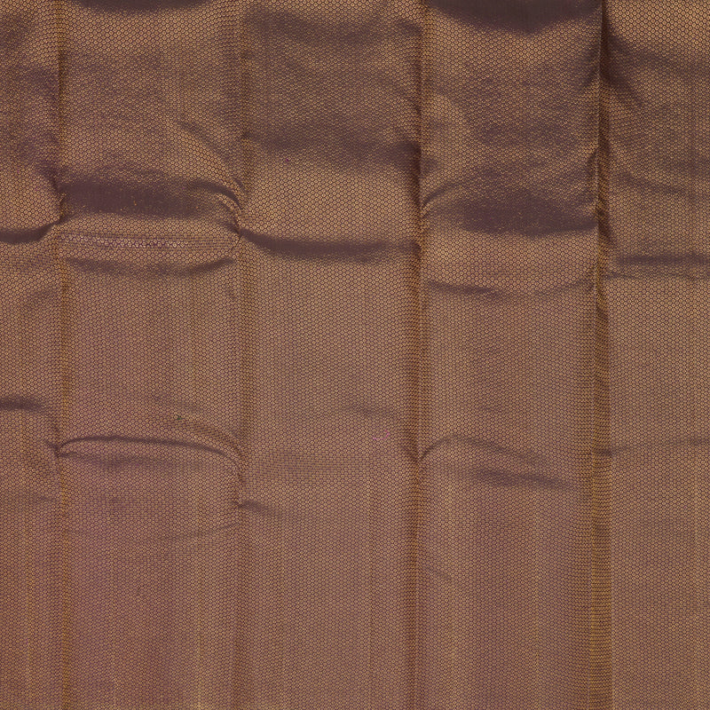 Hayagrivas Handloom Purple Kanjivaram Silk Saree with Temple Border KBF772H1-1