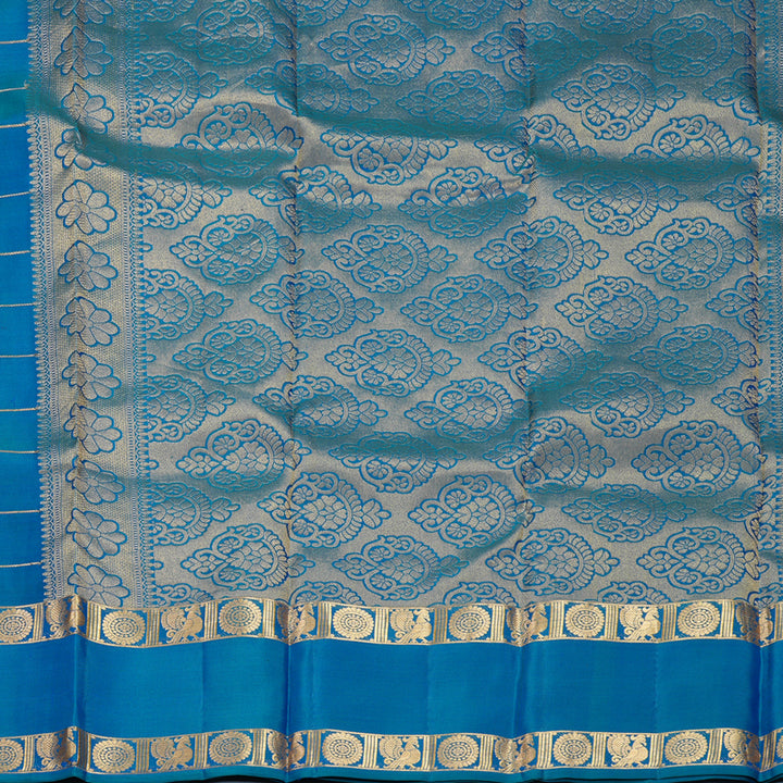 Hayagrivas Handloom Mayilkazhuthu Kanjivaram Silk Saree KBF774H22-1